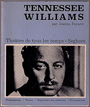 Imagen del vendedor de Tennessee Williams a la venta por Mimesis