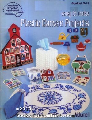Seller image for Easy to Make Plastic Canvas Projects Volume 1 Booklet S-13 for sale by booksforcomfort