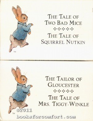 Seller image for The Tale of Two Bad Mice, The Tale of Squirrel Nutkin, The Tailor of Gloucester & The Tale of Mrs. Tiggy-Winkle, 2 Cassettes for sale by booksforcomfort