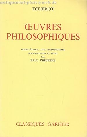 Oeuvres Philosophiques.