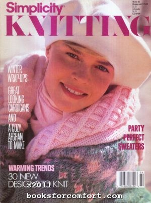 Seller image for Simplicity Knitting Winter 88 for sale by booksforcomfort