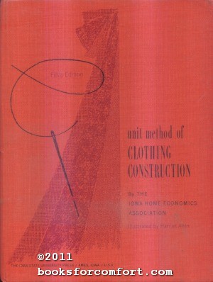 Seller image for Unit Method of Clothing Construction, Fifth Edition for sale by booksforcomfort