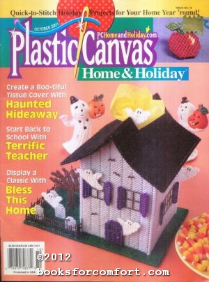 Image du vendeur pour Plastic Canvas Home & Holiday Issue No 76 October 2001 mis en vente par booksforcomfort