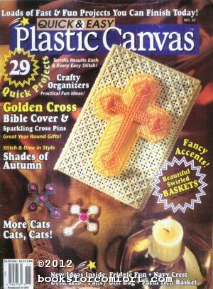 Bild des Verkufers fr Quick & Easy Plastic Canvas No 32 Oct/Nov 1994 zum Verkauf von booksforcomfort