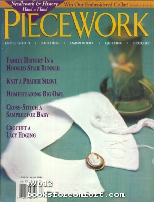 Imagen del vendedor de Piecework Vol VIII No 2 March/April 2000 a la venta por booksforcomfort