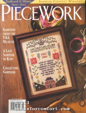 Seller image for Piecework Vol IX No 4 July/August 2001 for sale by booksforcomfort