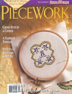 Imagen del vendedor de Piecework Vol X No 1 January/February 2002 Including The Needleworker a la venta por booksforcomfort