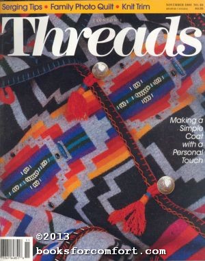 Seller image for Threads Magazine No. 49 November 1993 for sale by booksforcomfort