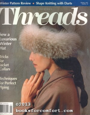 Imagen del vendedor de Threads Magazine No. 56 January 1995 a la venta por booksforcomfort