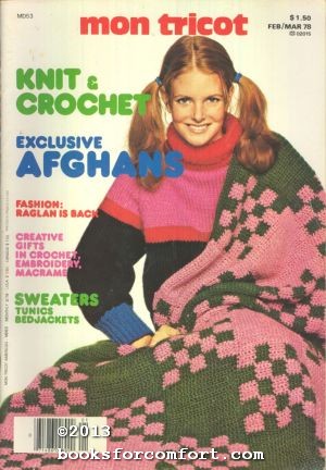 Seller image for Mon Tricot Knit & Crochet MD53 Feb/Mar 1978 for sale by booksforcomfort