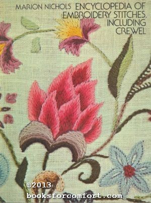 Bild des Verkufers fr Encyclopedia of Embroidery Stitches, Including Crewel zum Verkauf von booksforcomfort