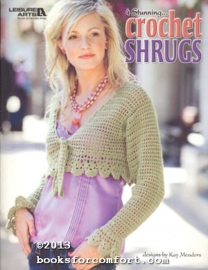 Bild des Verkufers fr 4 Stunning Crochet Shrugs 4357 zum Verkauf von booksforcomfort