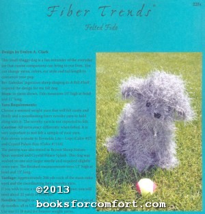 Seller image for Felted Fido 225X for sale by booksforcomfort