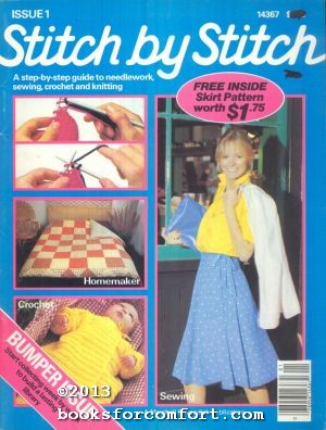 Seller image for Stitch by Stitch Volume 1 Issue 1 for sale by booksforcomfort