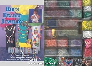 Image du vendeur pour Kids Beaded Jewelry Book 334 PLUS Bead Box Full of Assorted Pony Beads mis en vente par booksforcomfort
