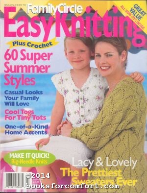 Seller image for Family Circle Easy Knitting Plus Crochet Spring/Summer 1999 for sale by booksforcomfort