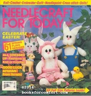 Bild des Verkufers fr Needlecraft For Today Vol 8 No 2 March/April 1985 zum Verkauf von booksforcomfort