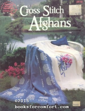 Image du vendeur pour Cross Stitch Afghans 3516 mis en vente par booksforcomfort