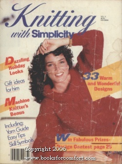 Seller image for Knitting with Simplicity Vol V Winter 1986 for sale by booksforcomfort