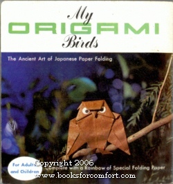 Seller image for My Origami Birds for sale by booksforcomfort