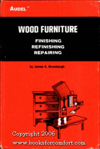Seller image for Wood Furniture, Finishing Refinishing Repairing for sale by booksforcomfort