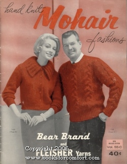 Imagen del vendedor de Hand Knit Mohair Fashions Vol 55-C a la venta por booksforcomfort