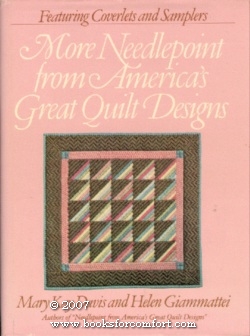 Image du vendeur pour More Needlepoint from America's Great Quilt Designs mis en vente par booksforcomfort