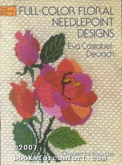 Seller image for Full-Color Floral Needlepoint Designs for sale by booksforcomfort