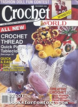 Immagine del venditore per Crochet World Vol 15 No 6 December 1990 venduto da booksforcomfort