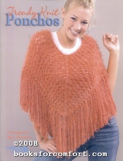Bild des Verkufers fr Trendy Knit Ponchos Leaflet 3948 zum Verkauf von booksforcomfort