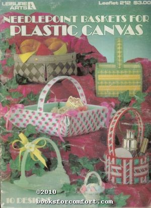 Image du vendeur pour Needlepoint Baskets For Plastic Canvas Leaflet 212 mis en vente par booksforcomfort
