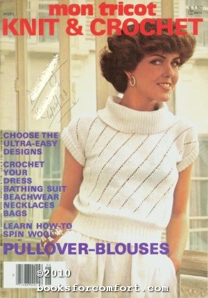 Seller image for Mon Tricot Knit & Crochet MD55 June/July 1978 for sale by booksforcomfort