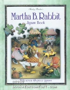 Bild des Verkufers fr Shirley Barbers Martha B Rabbit Jigsaw Book zum Verkauf von booksforcomfort