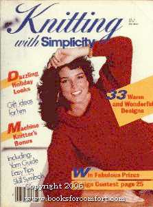 Seller image for Knitting with Simplicity Vol V Winter 1986 for sale by booksforcomfort