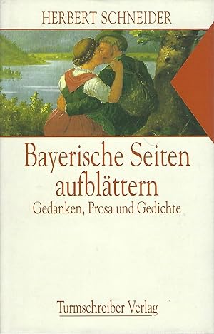 Imagen del vendedor de Bayerische Seiten aufblttern. Mit Zeichnungen von Hildegard Mssel. a la venta por Versandantiquariat Alraune