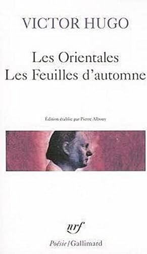 Image du vendeur pour Les Orientales ; Les Feuilles d'automne (Poesie/Gallimard) mis en vente par AHA-BUCH