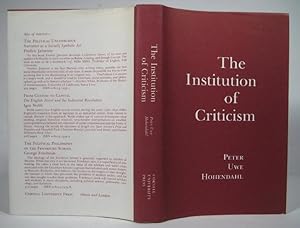 The Institution of Criticism