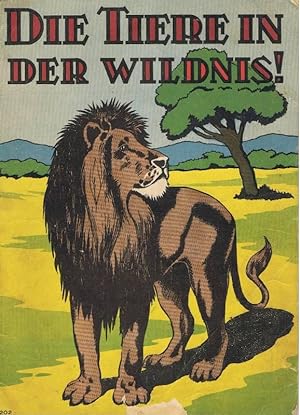 Die Tiere in der Wildnis ( Löwe, Tiger, Affe, Elefant, Krokodil, Flußpferd, Schlange, Bison, Gira...