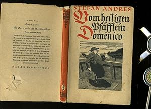 Seller image for Vom heiligen Pffflein Domenico. Mit Bleischnitten von Otto NCKEL. 4- 13 auflage. Umschlag und Einband von Prof. H. Humann. for sale by Umbras Kuriosittenkabinett