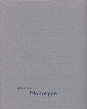 Image du vendeur pour Collaborations in Monotype mis en vente par LEFT COAST BOOKS