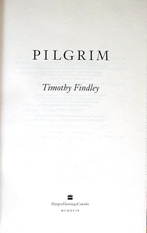 Seller image for Pilgrim for sale by Ken Jackson