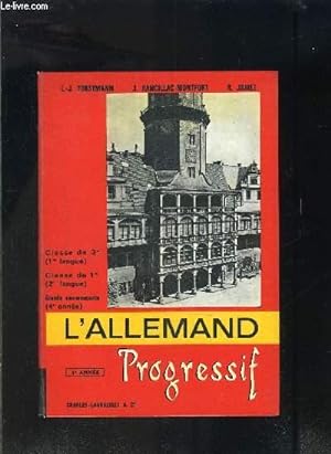Bild des Verkufers fr L ALLEMAND PROGRESSIF- 4me anne- SPECIMEN zum Verkauf von Le-Livre