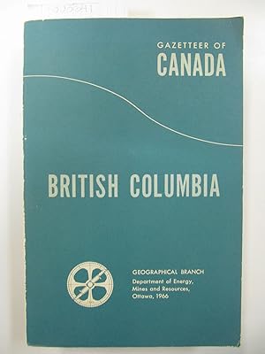 Gazetteer of Canada | British Columbia