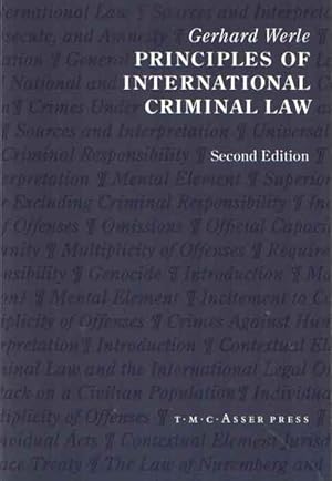 Imagen del vendedor de Principles of International Criminal Law a la venta por Bij tij en ontij ...