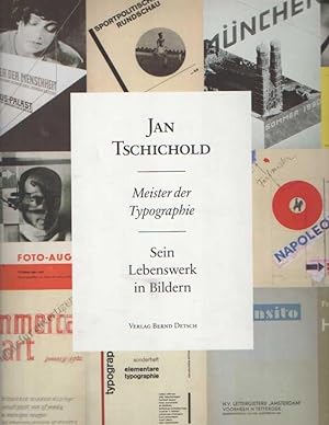 Seller image for Jan Tschichold - Meister der Typographie. Sein Lebenswerk in Bildern for sale by Bij tij en ontij ...