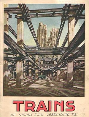 Revue Trains. No. 13 Decembre 1947. 2e numero spécial consacré à la Jonction Nord-Midi