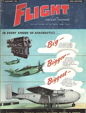 Flight. Aircraft, Spacecraft, Missiles. Official Organ of the Aero Club. First Aeronautical Weekl...