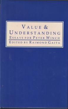 Imagen del vendedor de Value & Understanding. Essays for Peter Winch a la venta por Bij tij en ontij ...