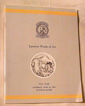 Japanese Works of Art (New York Saturday, June 16, 1979)