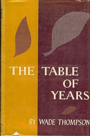 THE TABLE OF YEARS